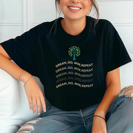 Dream Do Win Repeat T-shirt