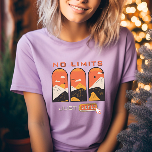 No Limits Just Goals T-shirt